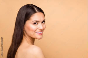 mature latin ladies nude pictures - Closeup profile photo of amazing nude mature latin lady perfect skin  condition peaceful mood aesthetic natural beauty concept isolated beige  pastel color background Photos | Adobe Stock